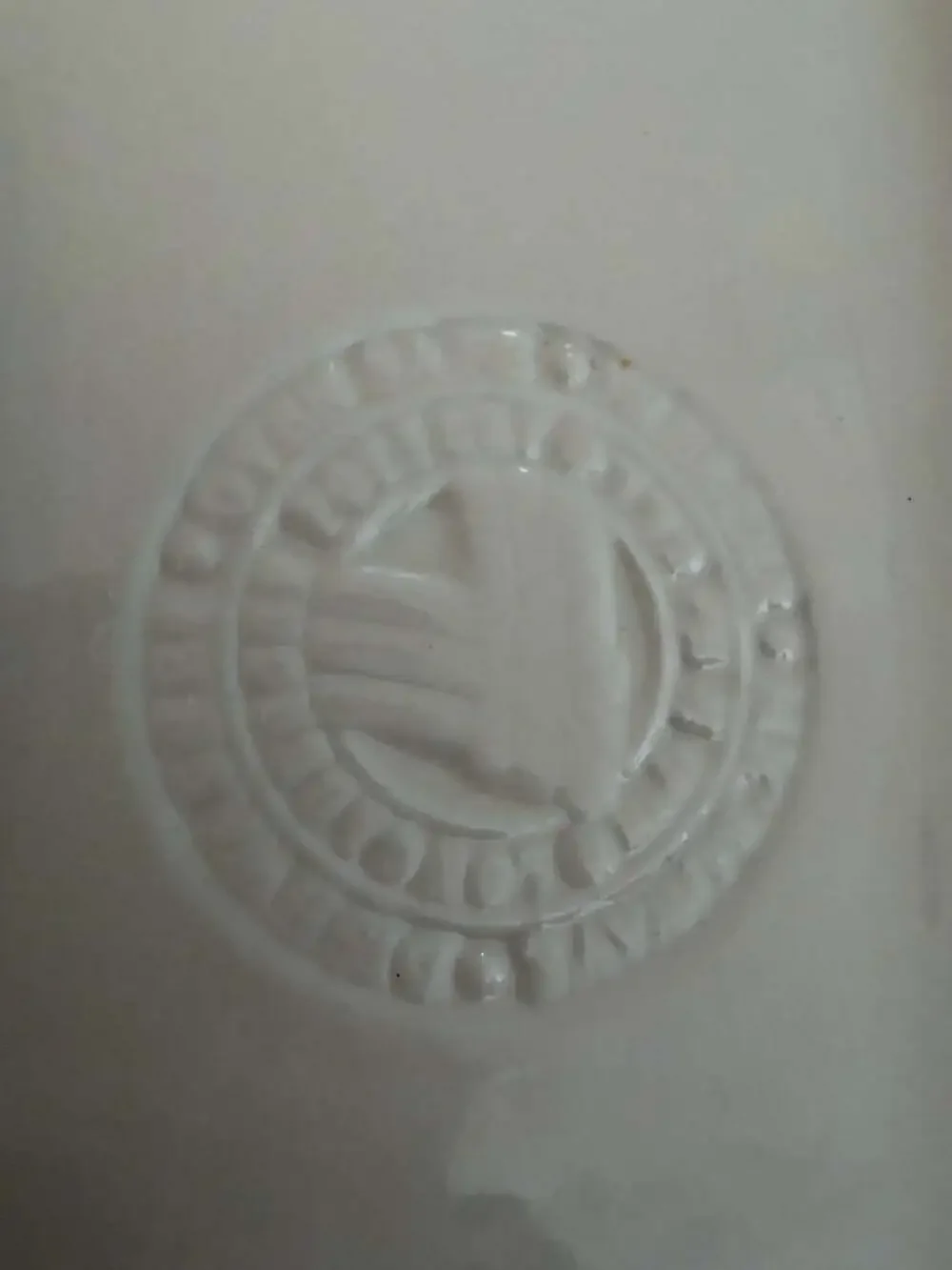 Longaberger white glazed